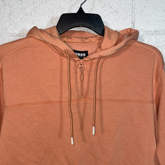 Bass Outdoor Womens Hibernate Half-Zip Hoodie Top Toasted Nut, XS - Picture 5 of 8